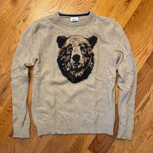 Old Navy Men's Medium Bear Sweater